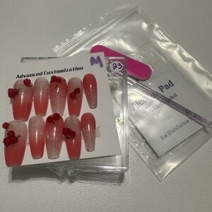 Brand New Hand Made Press on Nails # 23